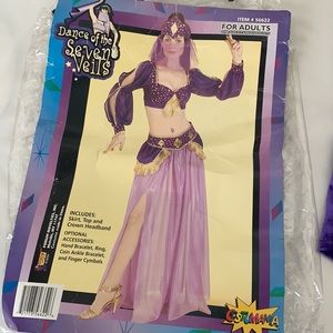 LAST CALL📣 Gypsy-belly dancer Halloween adult costume🖤